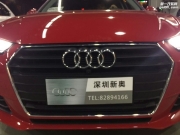 深圳新款奧迪A4L改裝360度全景行車記錄儀倒車影像