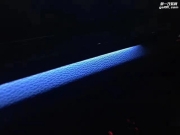 深圳奧迪A3改裝雙色氛圍燈