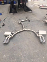 新款?yuàn)W迪A4L B9 RES智能可變閥門(mén)排氣走一套·