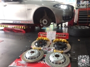 寶馬5系F10改brembo GT六活塞剎車