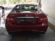 奔馳E350 coupe安裝Res雙閥門排氣