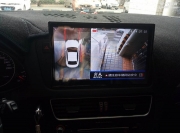 奧迪Q5改裝10.2寸安卓大屏360度全景行車記錄儀