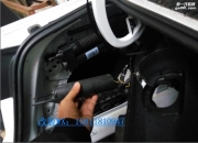 奥迪A6L改装电动尾门后备箱原车屏幕升级手写凯立德导航