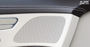 昆明奔驰S320S400加原厂后排娱乐后排头枕屏幕