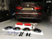 [底盤操控] brembo剎車盤改裝意大利布雷博卡鉗安裝寶馬5系GT【上海名尚改裝】