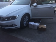 北京愛(ài)音樂(lè)汽車(chē)音響改裝大眾邁騰升級(jí)德眾尚杰B8