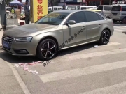 奧迪A4L升級(jí)18寸 刀鋒輪轂 奧迪車主最喜歡的一款輪轂，換...