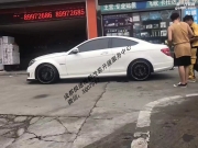 奔馳C63 19寸 前后配鍛造輪轂輪轂改裝
