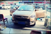 現(xiàn)代ix35汽車音響改裝升級(jí)丹麥丹拿音響-上海澳達(dá)龍汽車音響