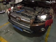 福州改燈，燈峰造極豐田RAV4燈光升級(jí)氙氣燈、雙光透鏡