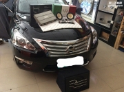 廣州番禺喬歌里汽車音響改裝日產(chǎn)天籟升級ATI悠揚6.2