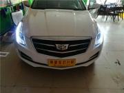 太原凱迪拉克ATSL換探路澤大燈總成