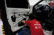 大眾朗逸旅行版朗行汽車音響改裝升級案例【重慶渝大昌】