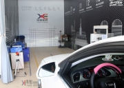 【廣州炫酷車燈】奧迪A4改裝流水尾燈，升級(jí)q5雙光透鏡