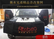 衡水兄弟獵豹汽車音響升級雷貝琴！