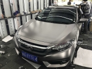 【車身改色】熱改EAUSH電光太空鋁 十代思域化身鋼鐵戰(zhàn)士