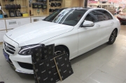 昆山汽車(chē)隔音改裝 上海音豪奔馳C200L改裝俄羅斯STP