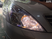廣州日產(chǎn)改燈 日產(chǎn)天籟改氙氣燈海拉5雙光透鏡飛利浦套餐