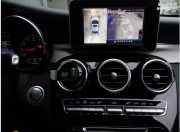 奔馳C級原廠氛圍燈 改裝高清360度全景行車記錄儀