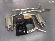 奧迪A4L 改裝RES中尾段智能可變四出智能可變閥門(mén)排氣系統(tǒng)；