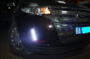 福特銳界改海拉3雙光透鏡+LED行車燈