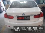 上海浦東酷蛋汽車音響改裝--新寶馬325升級(jí)德國(guó)曼斯特CS6540