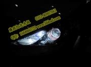 索納塔八代大燈改裝升級Q5雙光透鏡配雪萊特氙氣燈