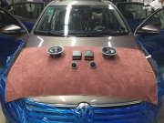 廣州蘿崗大眾邁騰汽車(chē)音響改裝丹拿232  音不可少