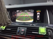 廈門睿擇寶馬520加裝NBT主機(jī)大屏手寫旋鈕倒車影像