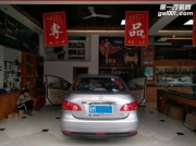 日產(chǎn)軒逸汽車音響改裝詩蔓ST1200功放—梅州車樂匯專業(yè)音...