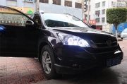 汕頭本田CRV汽車(chē)音響改裝德國(guó)海螺7系享受音色純美-悅心出品