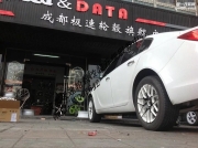 別克新君威輪轂改裝升級17寸極速輪轂裝車效果