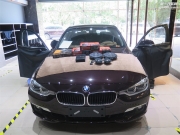 蘇州藝聲汽車音響改裝寶馬320升級史泰格K201功放