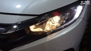 深圳龍崗本田思域汽車大燈改裝-車爵仕專業(yè)燈光改裝店