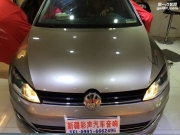 哈密汽車音響改裝 新疆彩聲大眾高爾夫7改裝HI-FI IE62