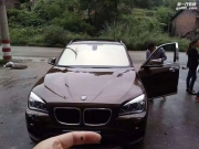 寶馬X1改裝全景行車記錄儀影像