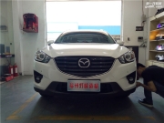 福州馬自達(dá)CX-5改燈，燈光升級海拉透鏡氙氣燈，勺子日行燈