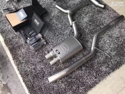 奧迪A4L B8 改裝RES智能可變閥門(mén)排氣系統(tǒng)，聲浪低沉渾厚~