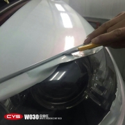 成都車身改色寶馬X6白變紅改色貼膜