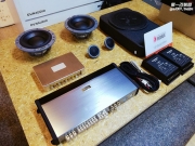 長春伯爵——大眾速騰汽車音響改裝升級丹麥丹拿  完美搭配