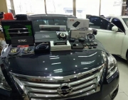 蘇州藝聲汽車音響改裝日產(chǎn)天籟升級史泰格 SQ650C