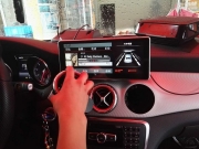 奔驰GLA改装10.25安卓大屏360全景行车记录仪