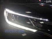 廣州番禺改燈 本田CRV車燈升級(jí)海拉5雙光透鏡歐司朗套餐