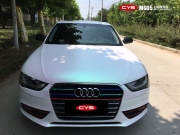 成都奧迪A4L幻彩曙光白汽車改色貼膜