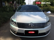 成都車衣裳大眾CC幻彩曙光白車身改色貼膜