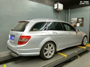 奔馳C200 W204旅行版 改裝RES中尾段閥門排氣·