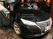 濟(jì)南孚卡悅聽豐田皇冠汽車音響改裝丹拿汽車?yán)?魔立方DSP