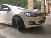 實(shí)用與效果并存 大眾高爾夫7 音響改裝德國(guó)MBQ備胎低音