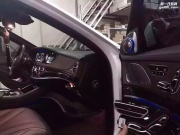 西安鑫朗汽车原车增配改装奔驰S级升级3D高音和柏林音响
