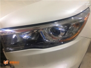 太原漢蘭達(dá)車(chē)燈改裝海拉五透鏡 飛利浦XV燈泡 飛利浦安定